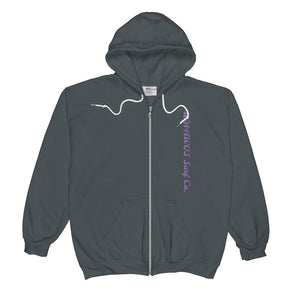 Unisex UMAWOS SURF Style  Zip Hoodie