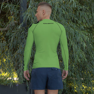 UMAWOS Men's " Go Green" Rash Guard Base Layer