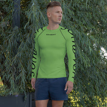 Load image into Gallery viewer, UMAWOS Men&#39;s &quot; Go Green&quot; Rash Guard Base Layer